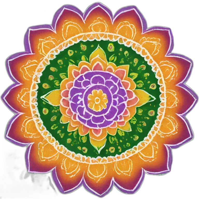 Rangoli emoji