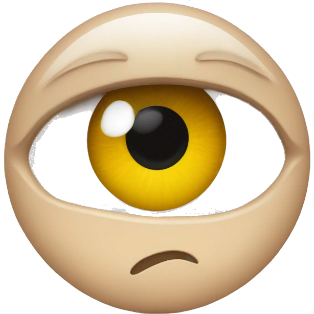 Eye roll emoji