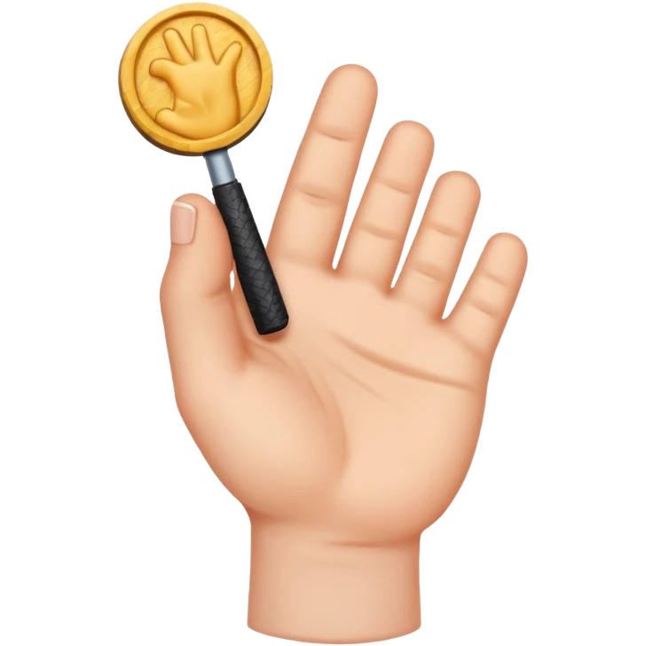 wednesday hand thing emoji