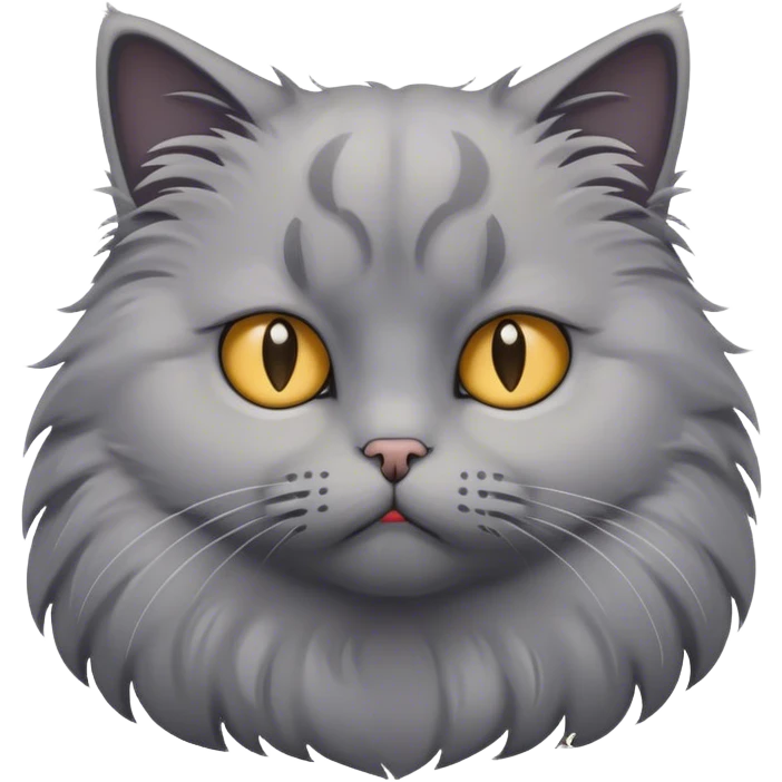 Sad cat emoji