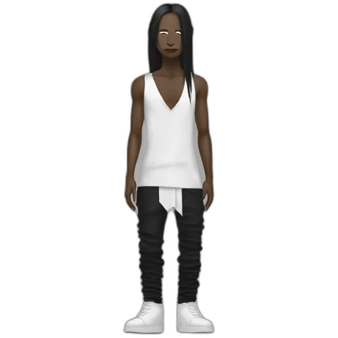 rick owens outfit emoji