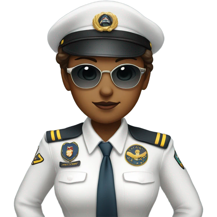 Pilot woman  emoji