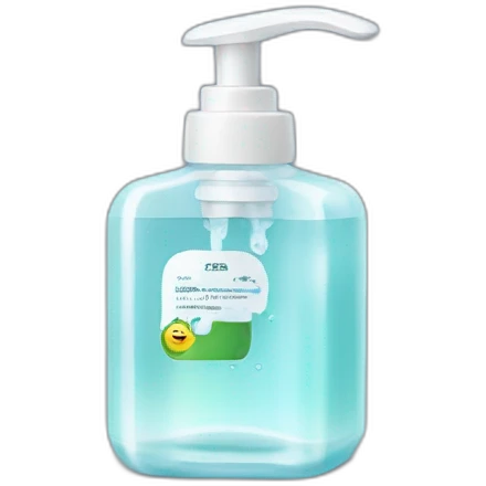 Hand sanitizer emoji