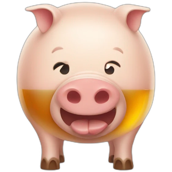 Pork With beer emoji