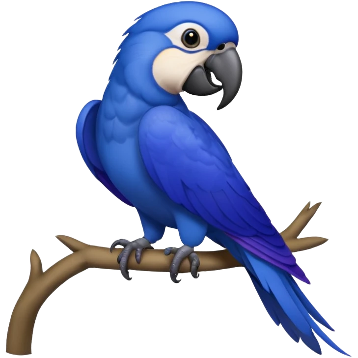 Hyacinth macaw emoji