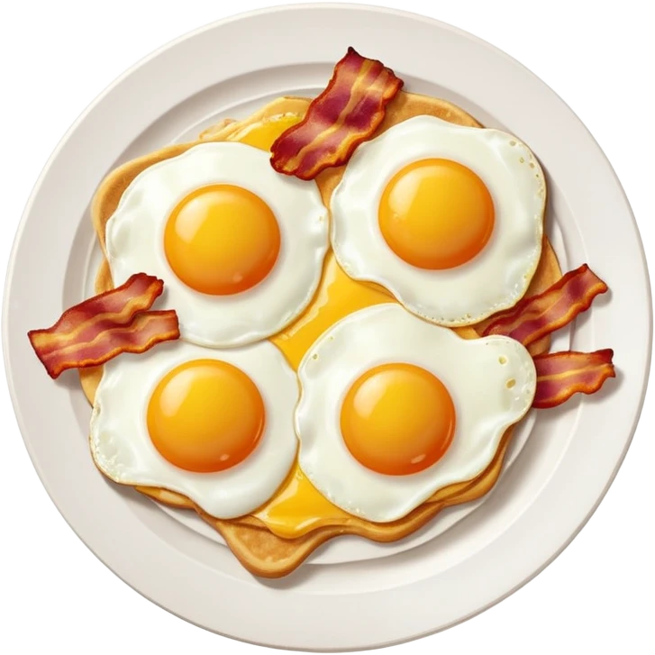 ungesundes frühstück emoji