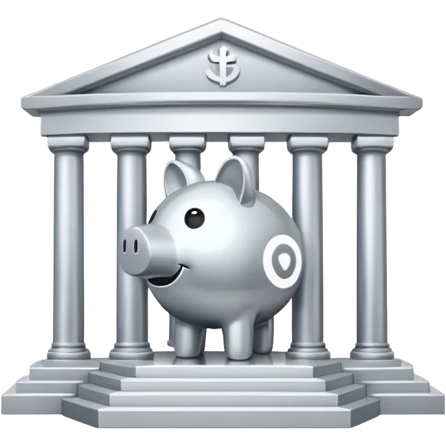 glitter white symbol bank emoji