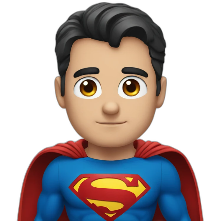 superman eyes emoji