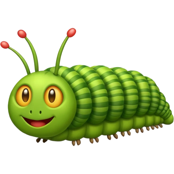 caterpillar emoji