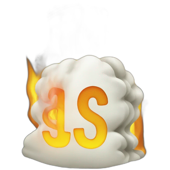 dollars burning emoji