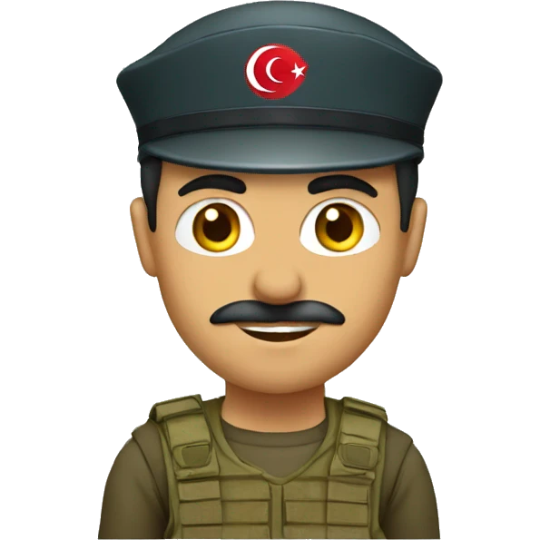 Turkish soldier emoji