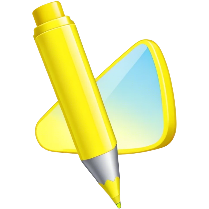 yellow highlighter that says “layla” emoji