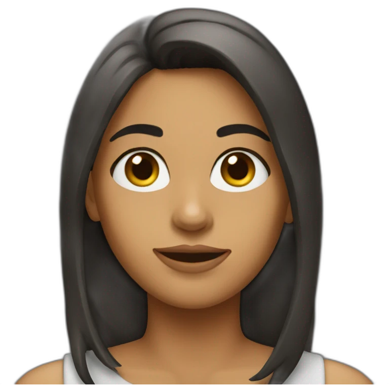 mujer joven emoji
