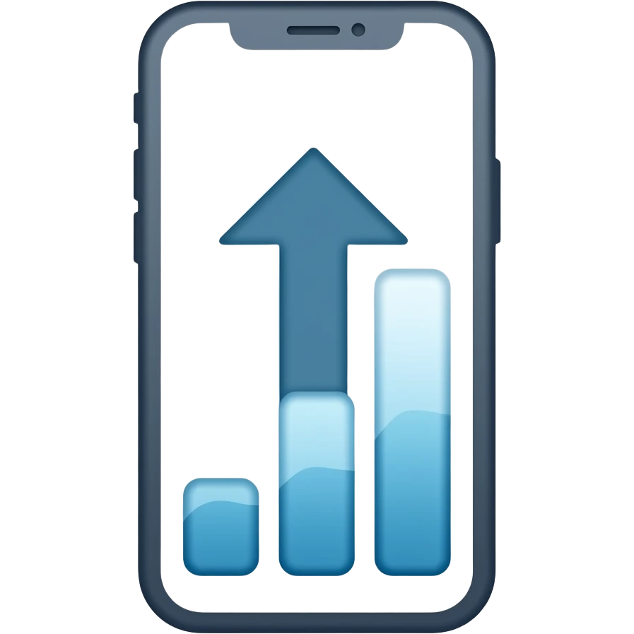 a logo, for an iphone storage app emoji