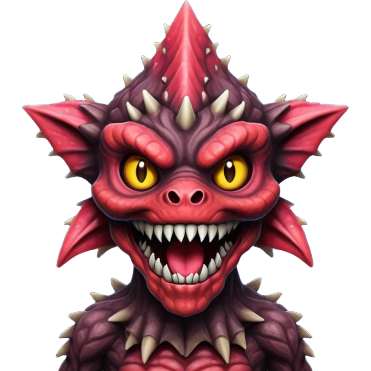 maak een emojie van de demogorgean van stranger things  emoji