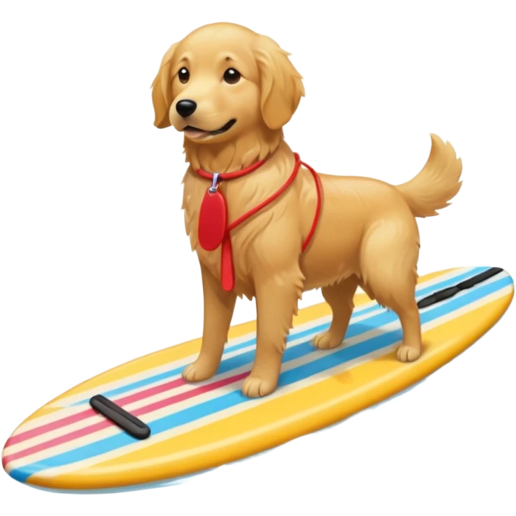 dog with a surfboard  emoji