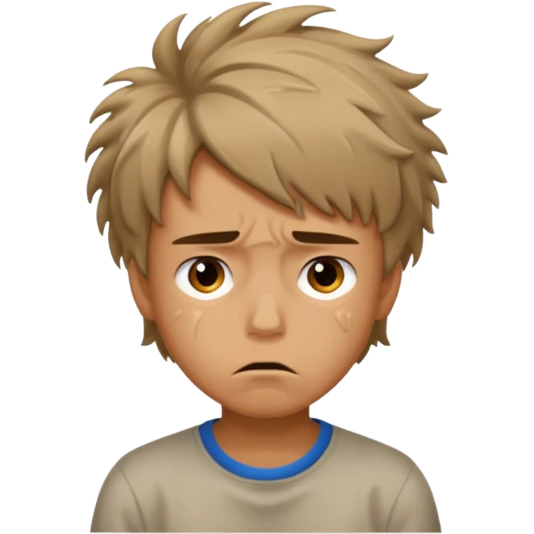 Ashamed emoji boy emoji