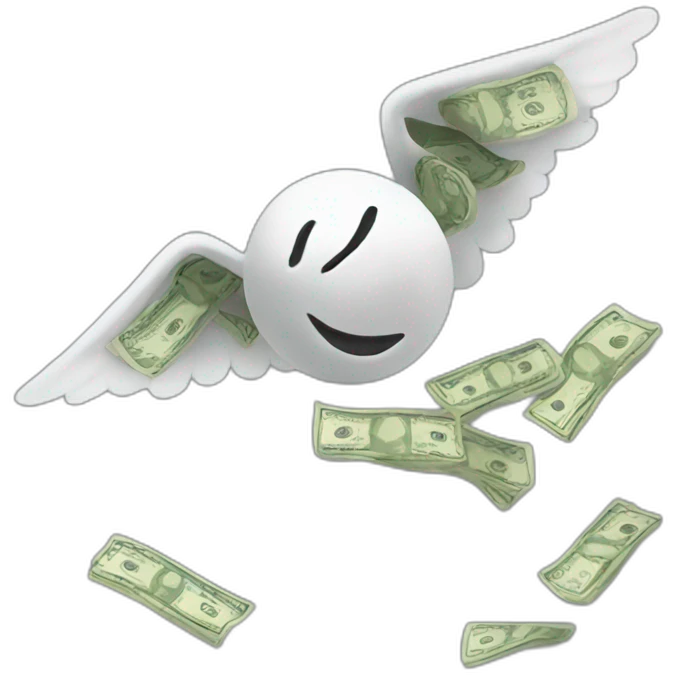 money flying emoji
