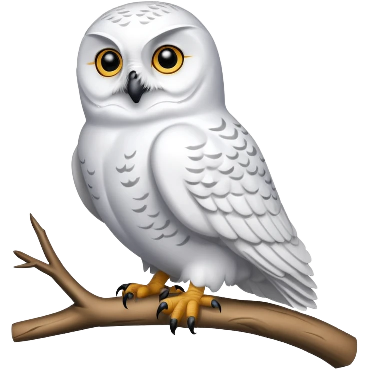 Snowy Owl emoji