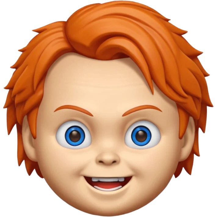 Un emojin de chuky emoji
