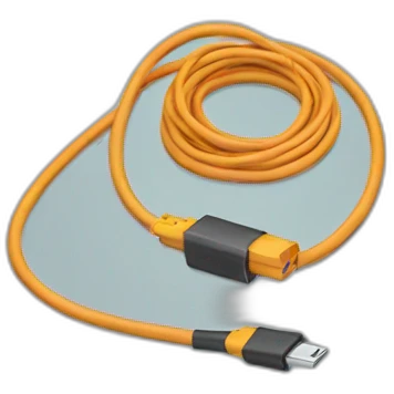 charging cable snake emoji