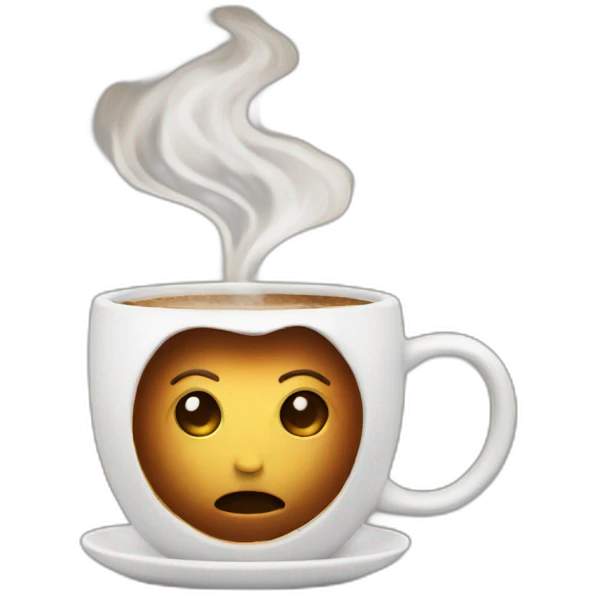 Coffee prophecy emoji