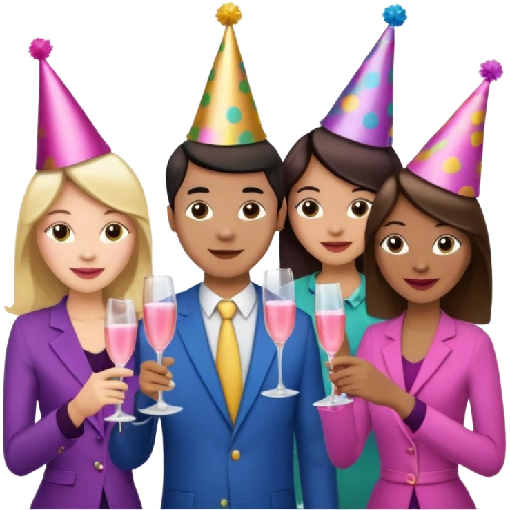 cheers spam pink champagne glases clink emoji