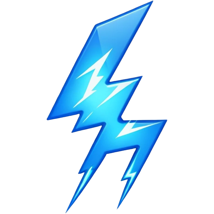 lightning emoji