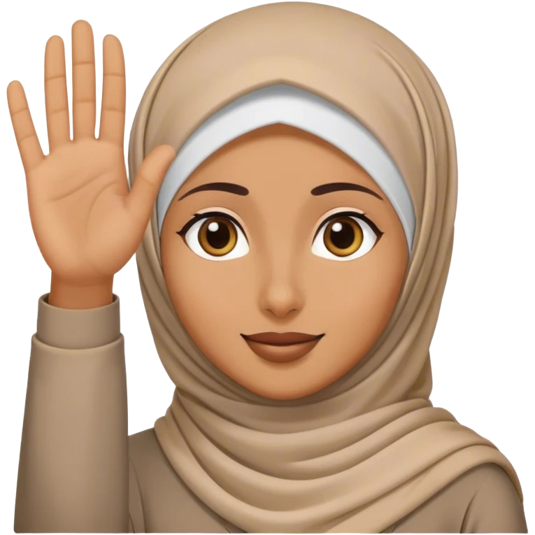 muslim bye emoji