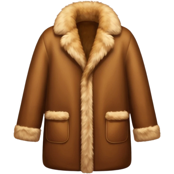 Fur coat emoji