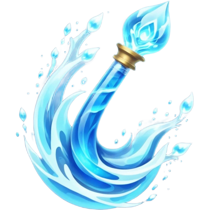 water elemental weapon emoji