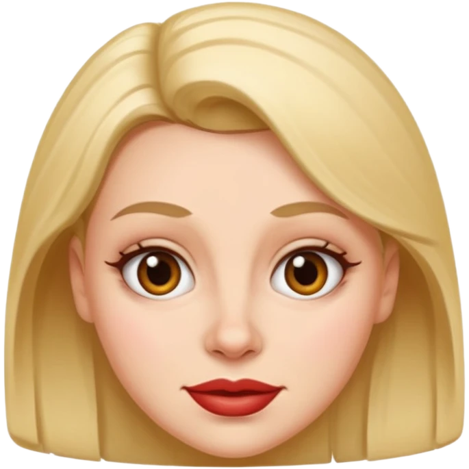 caricature female emoji