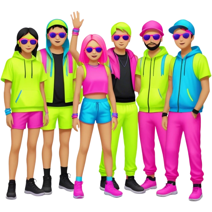 Rave emoji