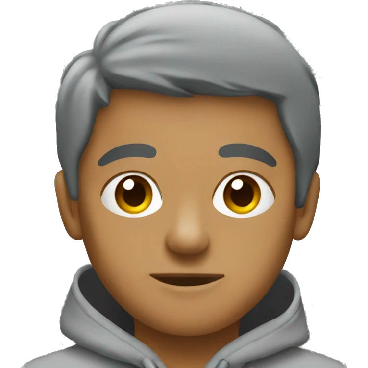 Gray sweatsuit emoji