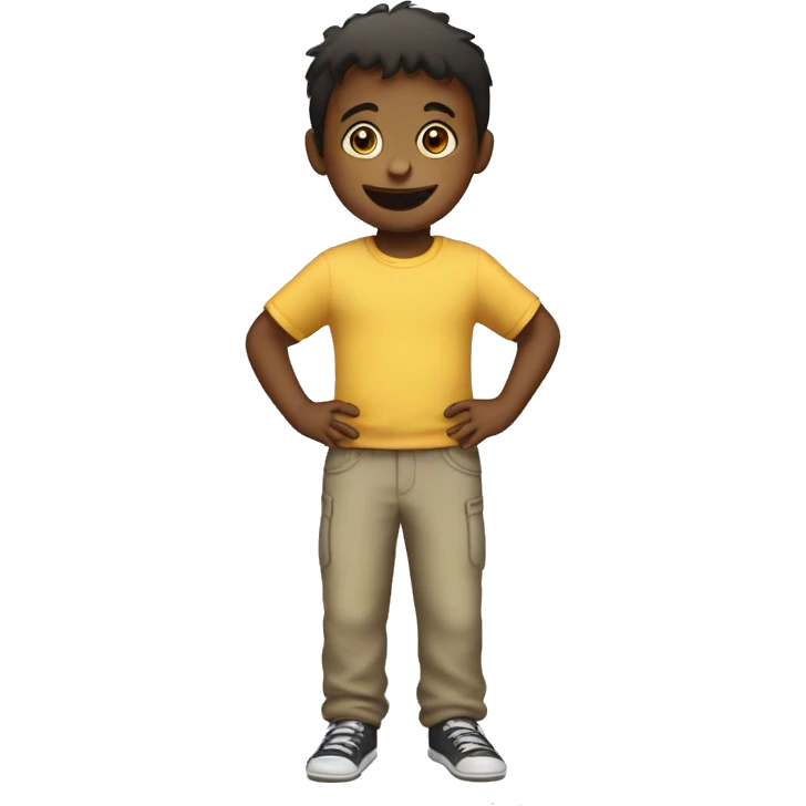 Children changing  emoji