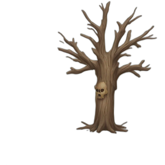Dead tree emoji