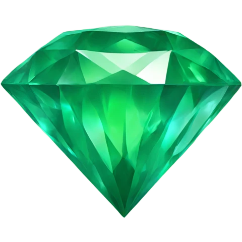 green diamond emoji