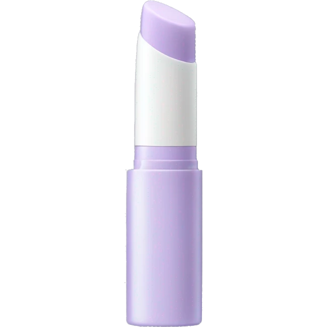 Pastel Periwinkle colored lip gloss tube  emoji