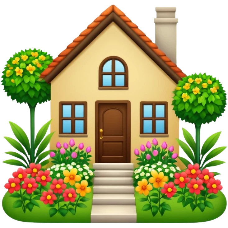 Home garden emoji