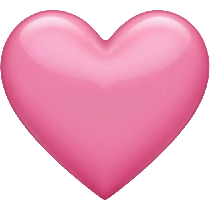 Pink heart emoji