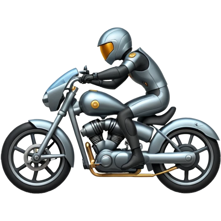 Bullet bike hunter  emoji