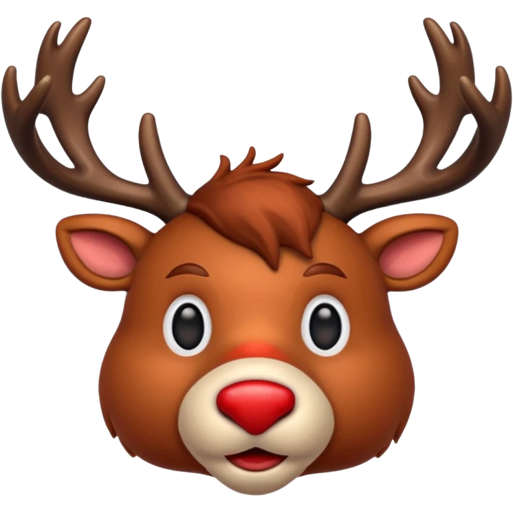 Rudolph emoji