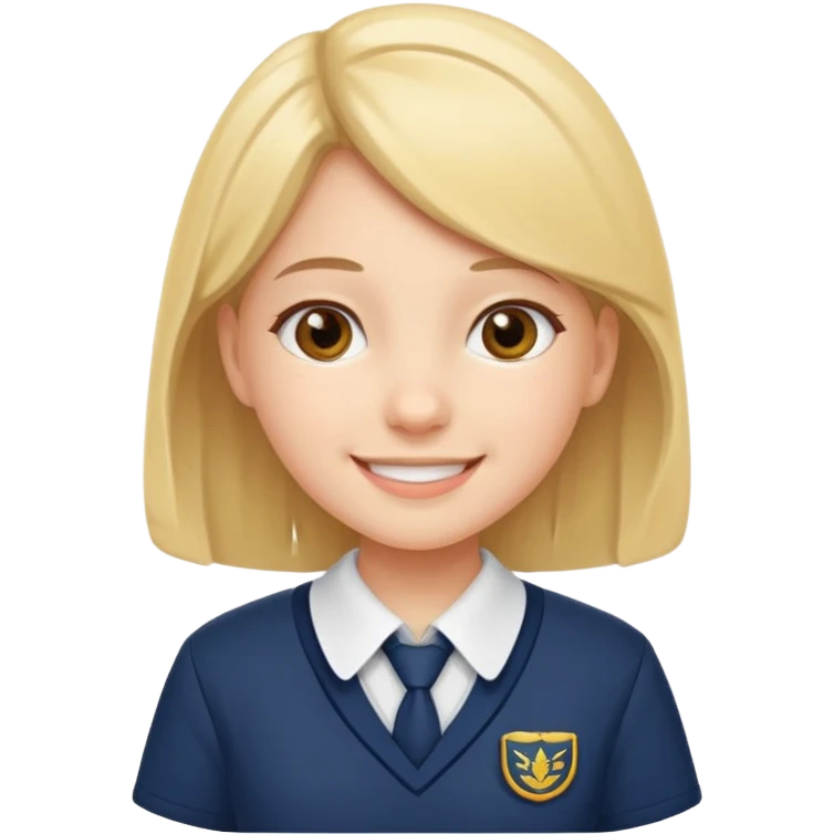 School girl emoji