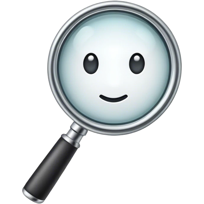 magnifier emoji