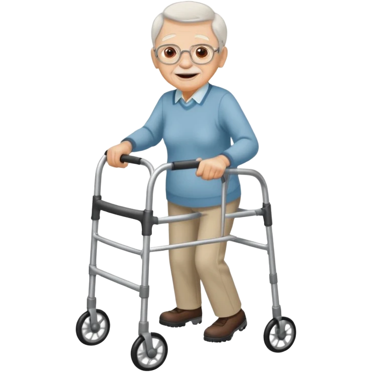 walker for old people emoji