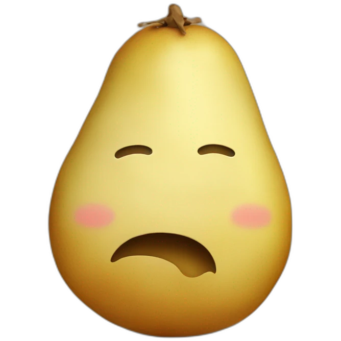 Sheet with a potatoe emoji