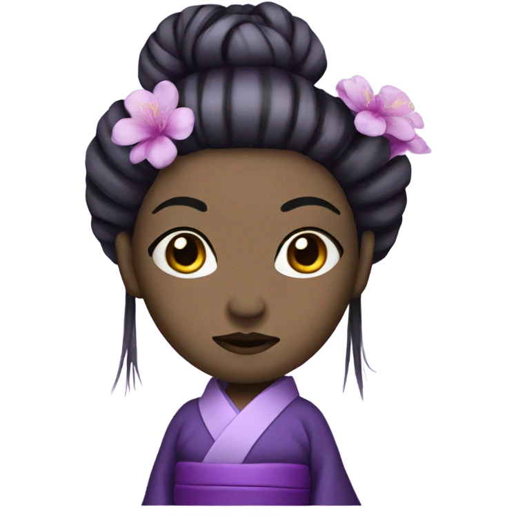 Purple geiko emoji