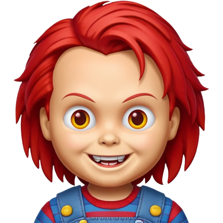 Un emojin de chuky emoji