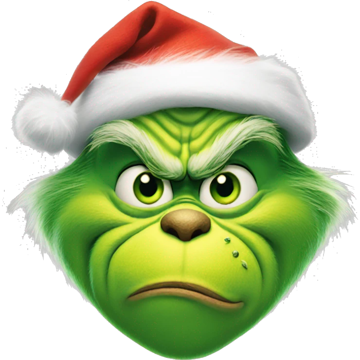 The grinch emoji