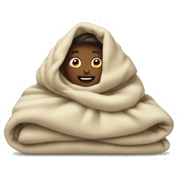 Soft blanket  emoji